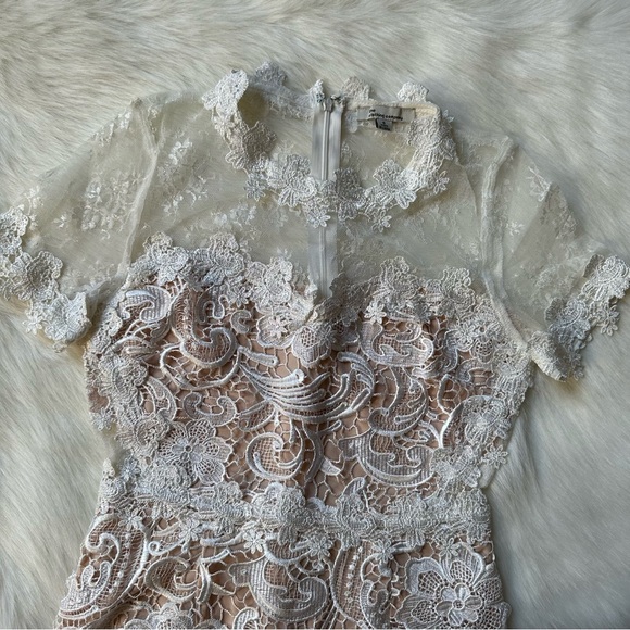 White Lace Dress - Picture 3 of 14